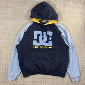 Vintage DC Shoes USA Made Hoodie L